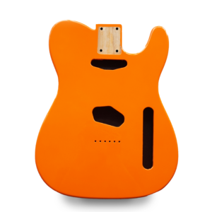 Telecaster Guitar Body - Capri Orange - 2 Piece American Alder | Guitar Anatomy