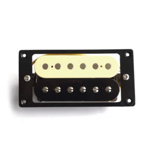 Modern Humbucker Neck Pickup – Zebra Cream and Black | Guitar Anatomy