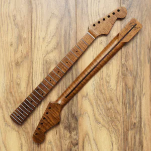 Guitar Anatomy Pro Series Roasted Flame Maple Stratocaster Neck