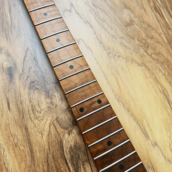 Guitar Anatomy Pro Series Roasted Flame Maple Stratocaster Neck