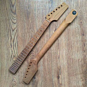 Unfinished Roasted Maple Neck - Guitar Anatomy