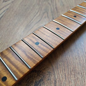 Telecaster Pro-Series Roasted Flame Maple Guitar Neck by Guitar Anatomy