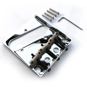 Wilkinson Ashtray Bridge with Threaded Saddles - Guitar Anatomy
