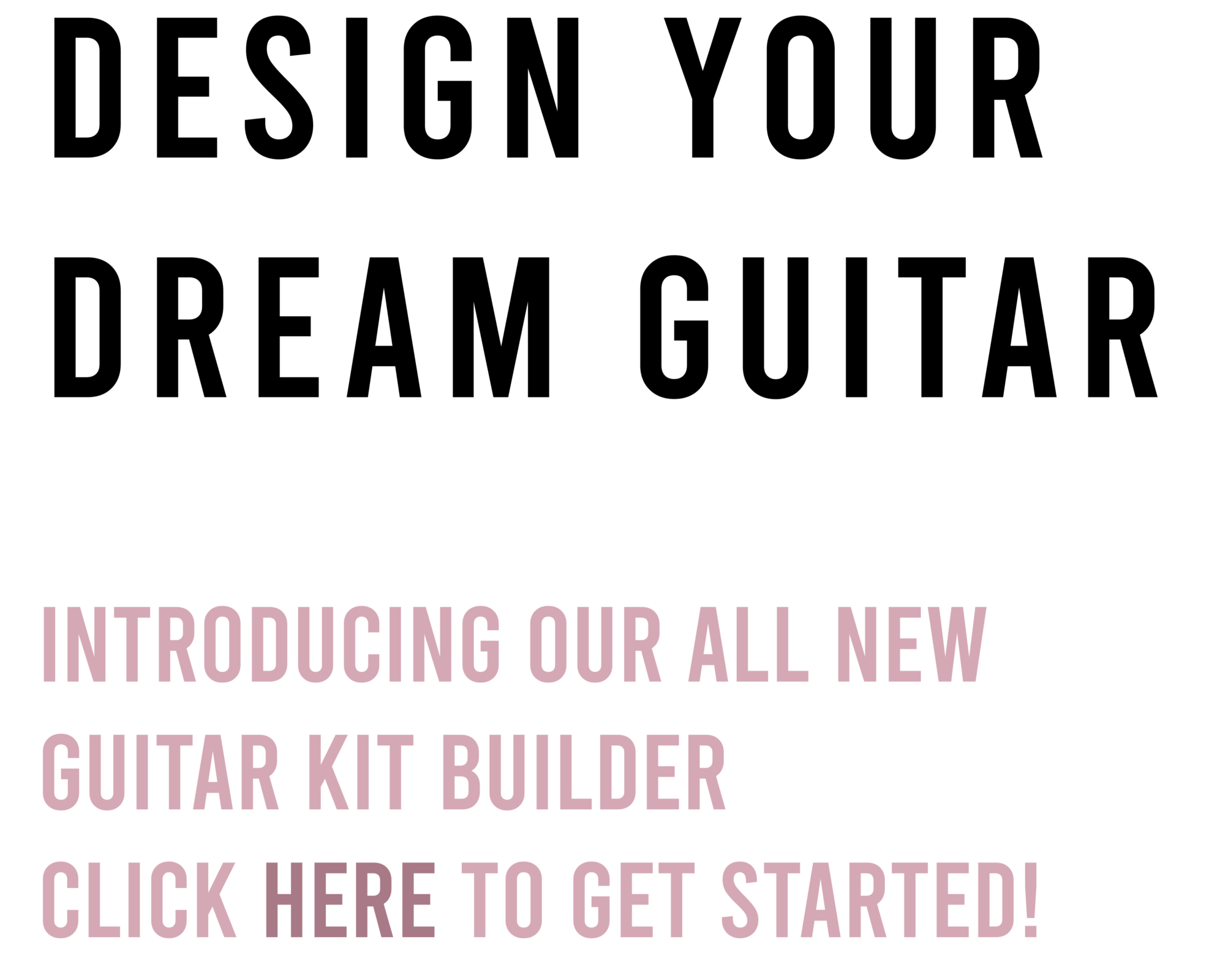 GA Guitar Kit Builder