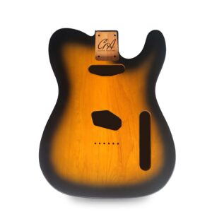 Guitar Anatomy Tobacco Burst Telecaster body