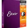 Elixir 11027 Nanoweb Acoustic Guitar Strings - Custom Light Set 11-52
