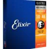 Elixir 12052 Nanoweb Electric Guitar Strings - Regular Light Set 10-46