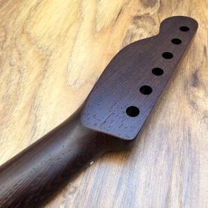 Telecaster Compatible Wenge Pro Guitar Neck Stainless Steel 22 Fret