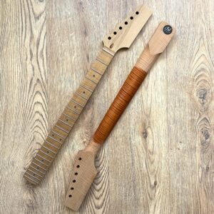Guitar Anatomy Stratocaster Unfinished Paddle Headstock