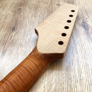 Guitar Anatomy Stratocaster Unfinished Paddle Headstock