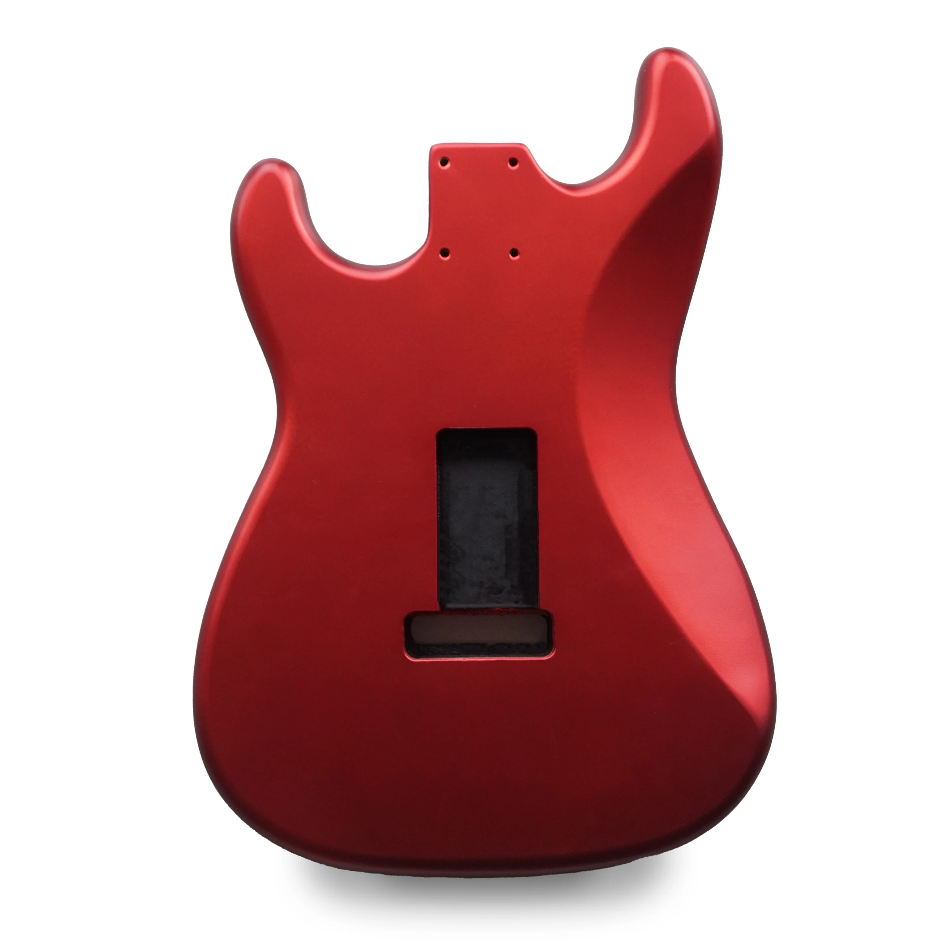 Stratocaster Compatible Guitar Body SSS - Metallic Red - 2 Piece American Alder - Image 2