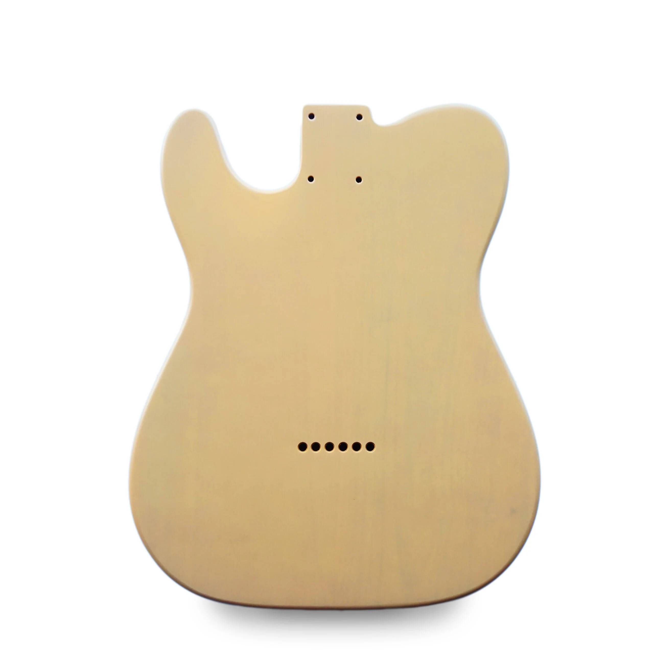 Telecaster Compatible Guitar Body - Translucent Butterscotch Blonde Vintage Nitro Satin - 2 Piece American Alder - Image 2