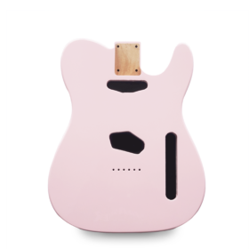 Telecaster Guitar Body - Shell Pink - 2 Piece American Alder