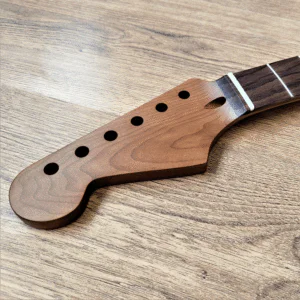 Roasted Torrefied Baked Maple Telecaster Guitar Neck - Left Handed - Guitar Anatomy