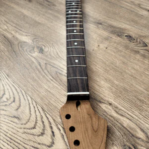 Roasted Torrefied Baked Maple Telecaster Guitar Neck - Left Handed - Guitar Anatomy