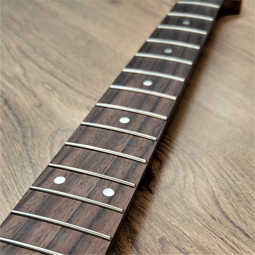 Roasted Torrefied Baked Maple Telecaster Guitar Neck - Left Handed - Guitar Anatomy