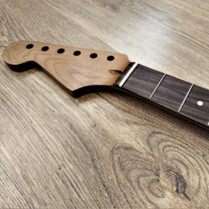 Roasted Torrefied Baked Maple Telecaster Guitar Neck - Left Handed - Guitar Anatomy