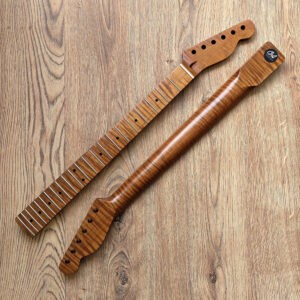 Telecaster Pro-Series Roasted Flame Maple Guitar Neck by Guitar Anatomy