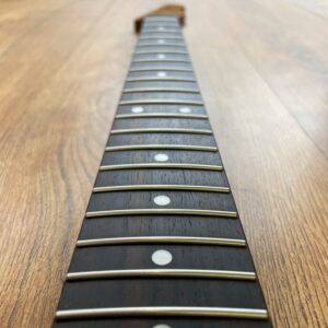 Roasted Torrefied Baked Maple Telecaster Guitar Neck - Left Handed - Guitar Anatomy