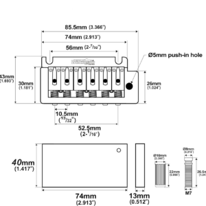 Wov08 dimensions