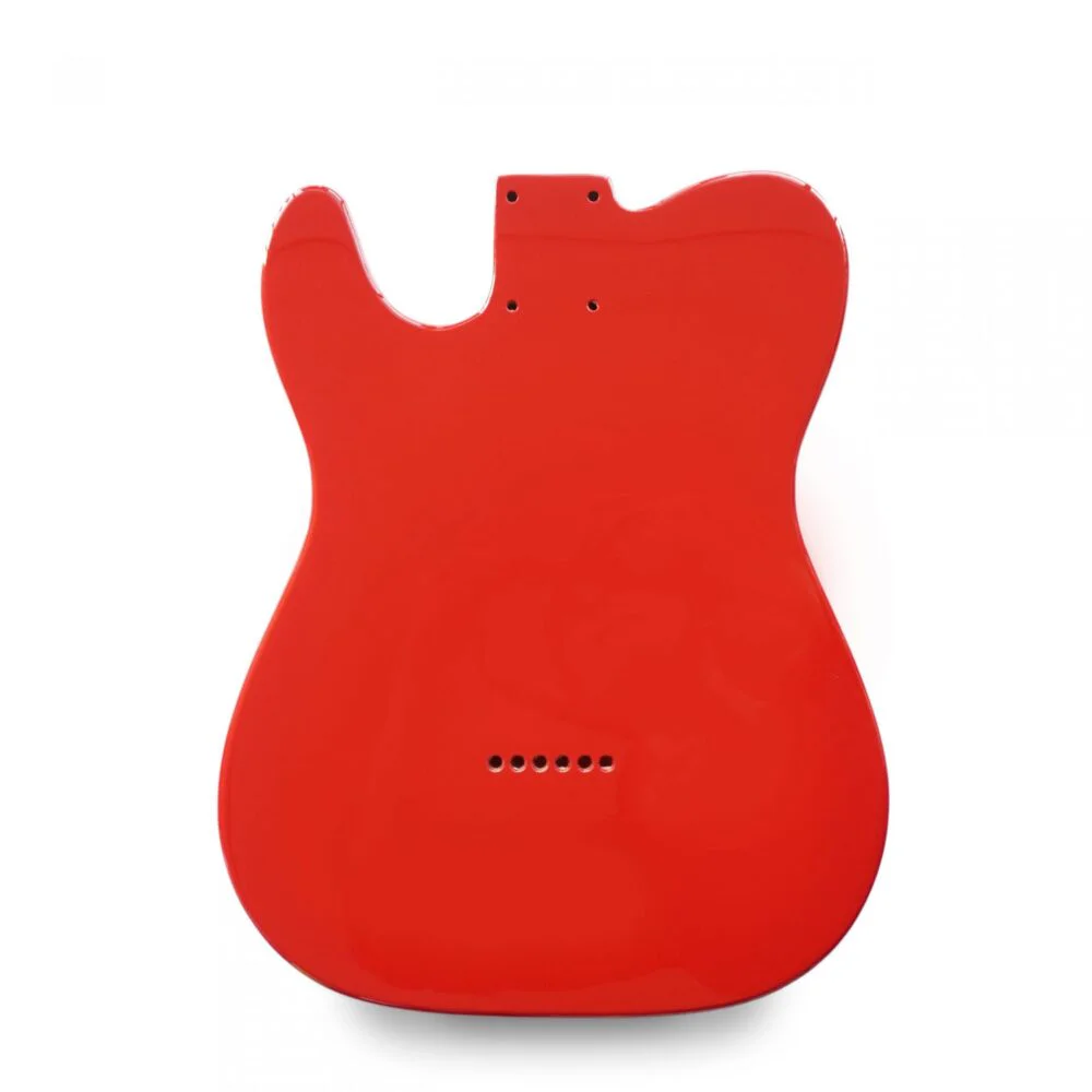 Telecaster Compatible Guitar Body - Torino Red - 2 Piece American Alder - Image 2