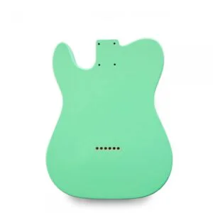 Alternative view of Telecaster Compatible Guitar Body - Seafoam Green - 2 Piece American Alder