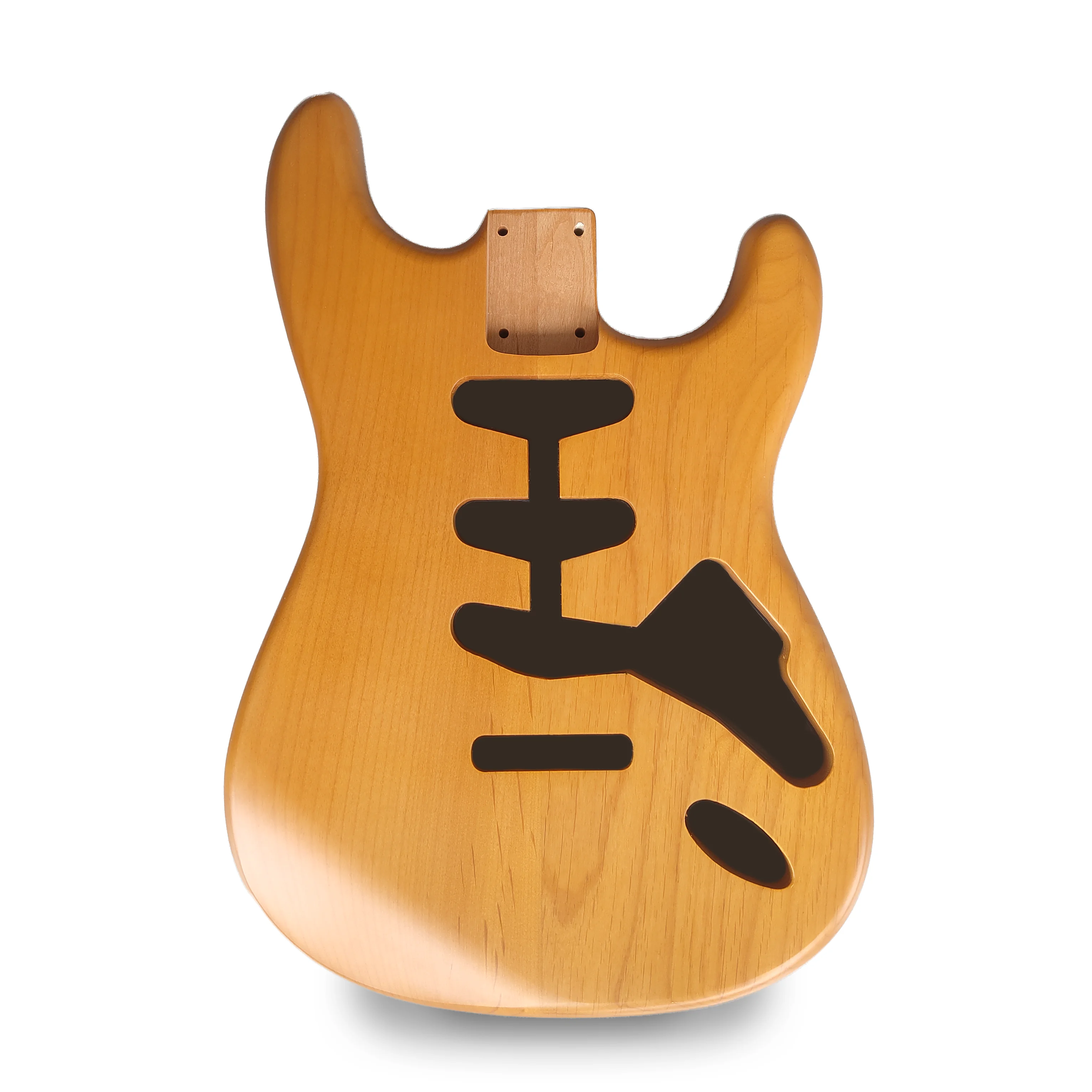 Stratocaster Compatible Guitar Body SSS - Transparent Aged Nitro Satin