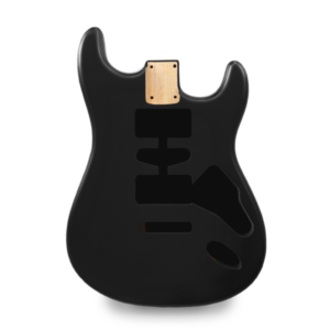 Flat Black - HSH Strat Body GA