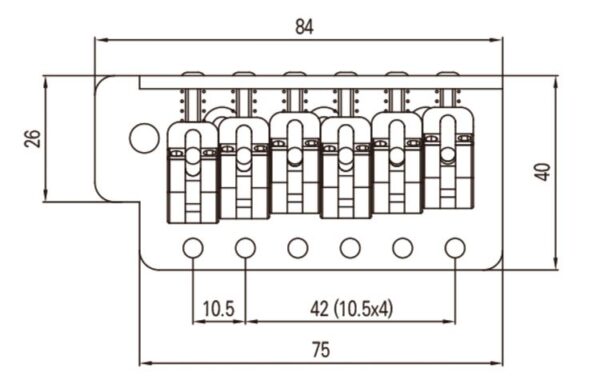 Babicz Strat Tremolo - Guitar Anatomy