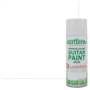 Arctic White Nitrocellulose Guitar Paint