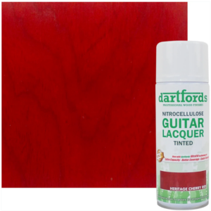 Dartfords Cherry Red Guitar Lacquer