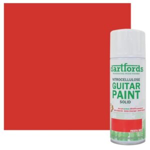 Fiesta Red Nitrocellulose Guitar Paint
