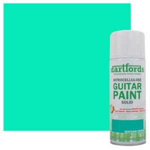 Seafoam Green Guitar Paint