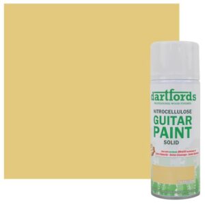 TV Yellow Guitar Paint