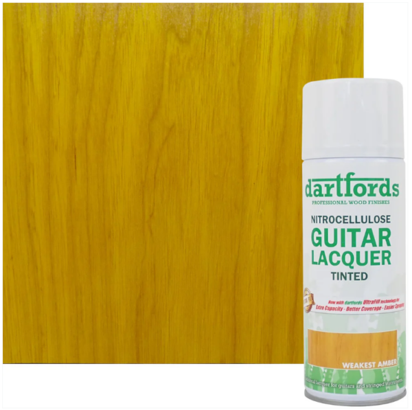 Dartfords Weakest Amber Guitar Lacquer