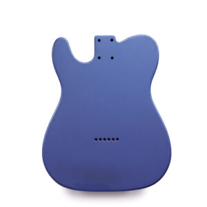 Nitro Satin Metallic Blue Telecaster Body - Guitar Anatomy