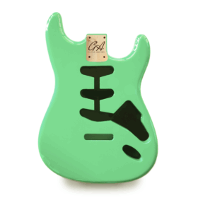 Stratocaster Compatible Guitar Body SSS - Seafoam Green - 2 Piece American Alder