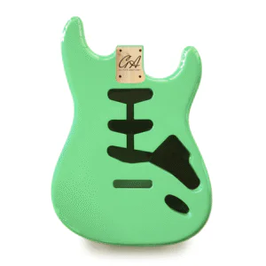 Guitar Anatomy Stratocaster Body SSS - Seafoam Green Gloss