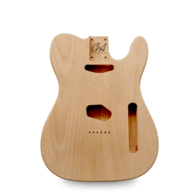 Telecaster Compatible Guitar Body - Unfinished - 2 Piece Mahogany