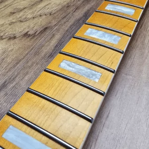 Guitar Anatomy Telecaster Neck with pearl block inlays