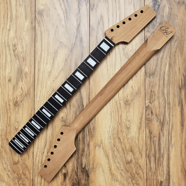 Guitar Anatomy Half Paddle Tele Neck with Pearl Inlays