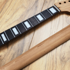 Guitar Anatomy Half Paddle Tele Neck with Pearl Inlays