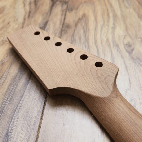 Guitar Anatomy Half Paddle Tele Neck with Pearl Inlays