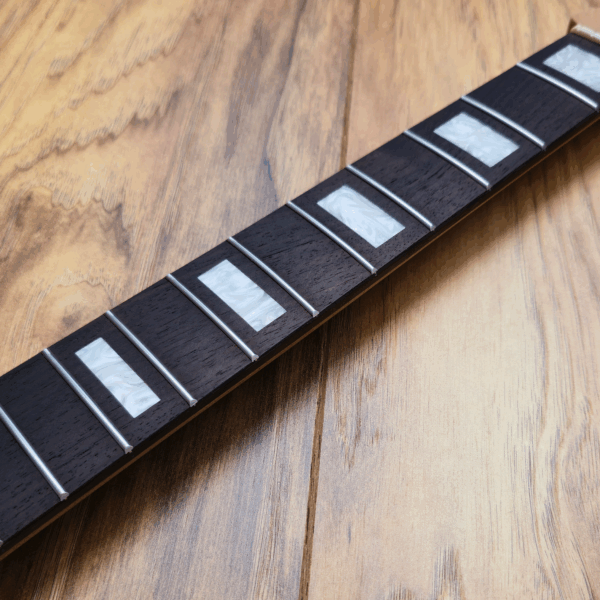 Guitar Anatomy Half Paddle Tele Neck with Pearl Inlays