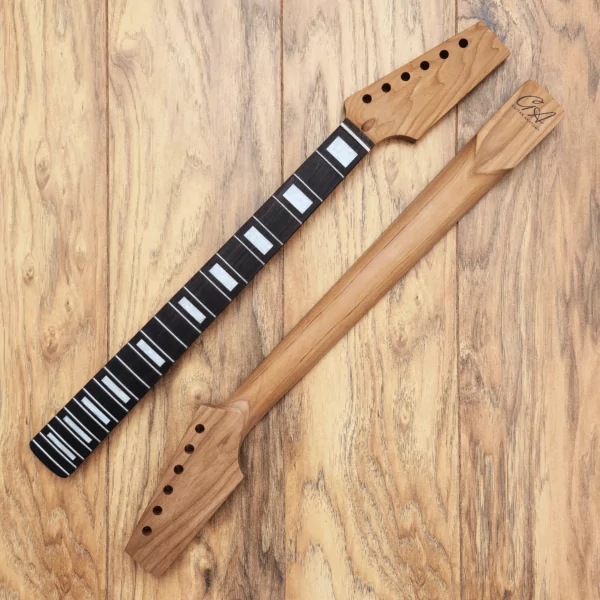 Guitar Anatomy Half Paddle Strat Neck with Pearl Inlays