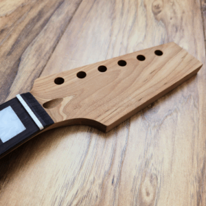 Guitar Anatomy Half Paddle Strat Neck with Pearl Inlays