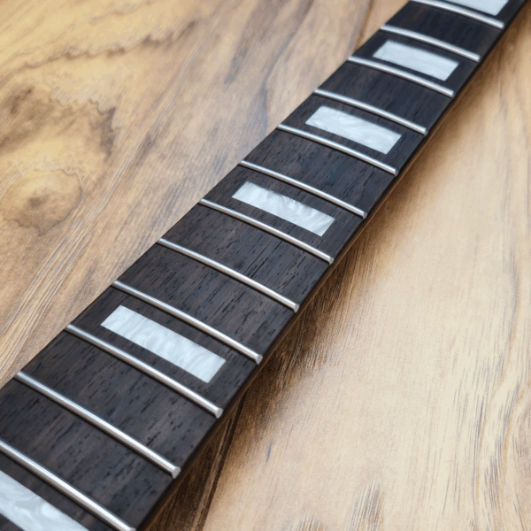 Guitar Anatomy Half Paddle Strat Neck with Pearl Inlays