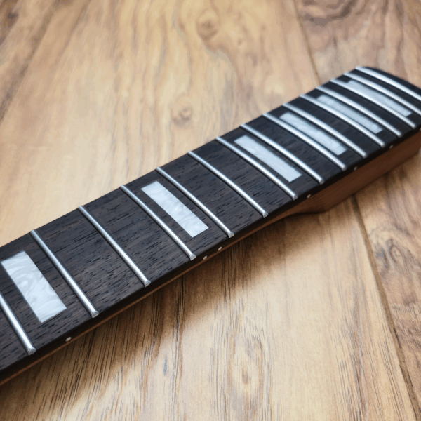 Guitar Anatomy Half Paddle Strat Neck with Pearl Inlays