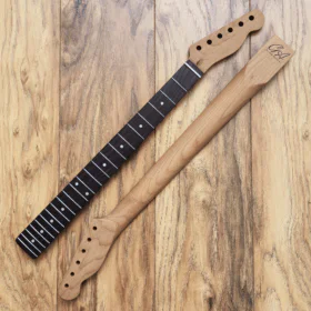 Telecaster Compatible Roasted Maple and Rosewood Vintage Guitar Neck – 21 Fret, Unfinished