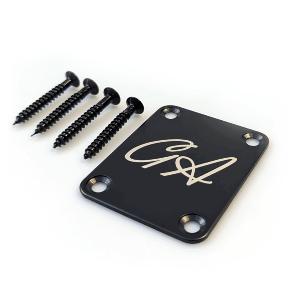 GA Black Neckplate with included screws